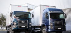 Volkswagen Brazil ships trucks to Jordan