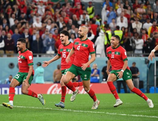 Football/ 2022 FIFA World Cup / Morocco vs Spain