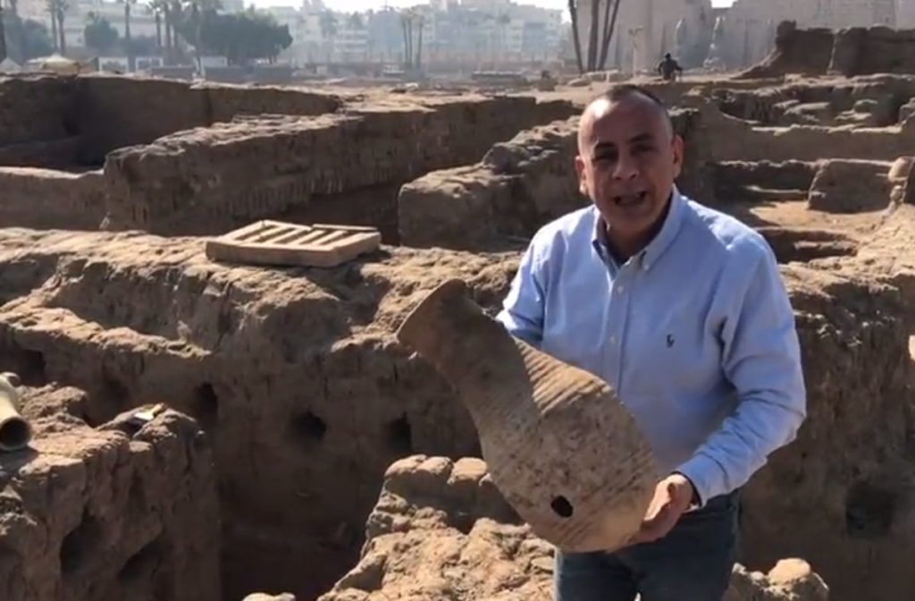 Egypt uncovers complete Roman city in Luxor