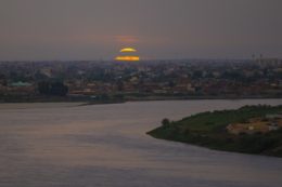 Sunset in Khartoum