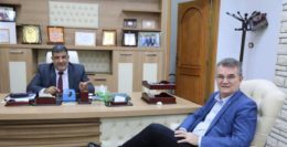 bosco com Muhammad Al-Turki Vice Ministro da Agricultura e Pecuária da Líbia