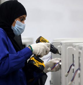 SAUDI-INDUSTRY-WOMEN