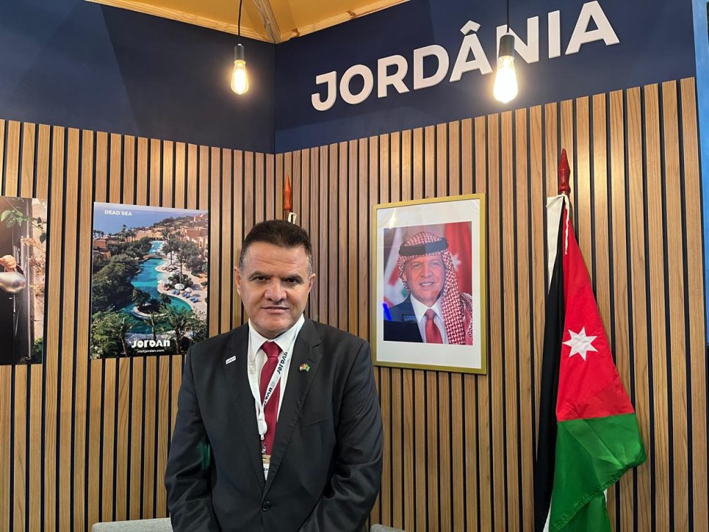 O embaixador da Jordânia em Brasília, Maen Masadeh: “Os brasileiros podem viver uma experiência única na Jordânia. Queremos recebê-los na nossa casa”