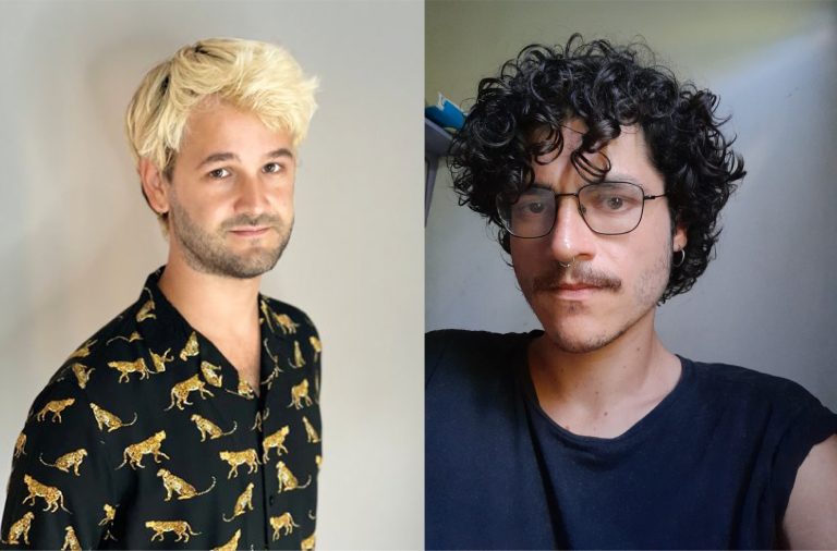 Retratos de dois homens pesquisadores