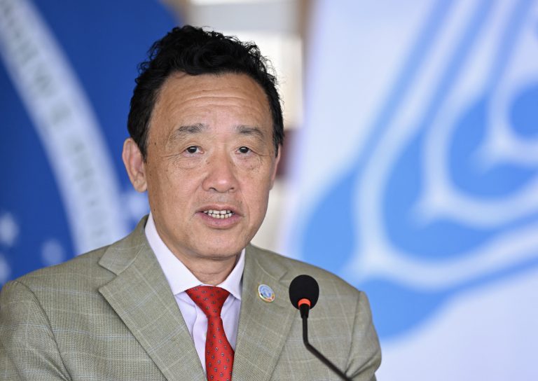 Qu Dongyu, Director-General of the UN Food and Agriculture Organization (FAO), spoke at opening of FAO conference in Morocco