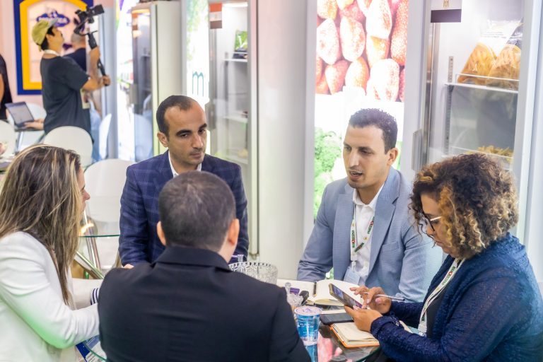 Mostafa Salah (R) says the market demand is constantly growing, and Mercosur helps