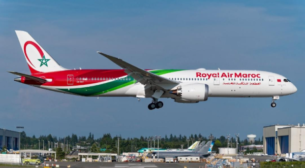 Boeing da Royal Air Maroc: empresa afirma que voo promoverá conexão entre continentes e atenderá demanda de pessoas de negócios e turistas de lazer
