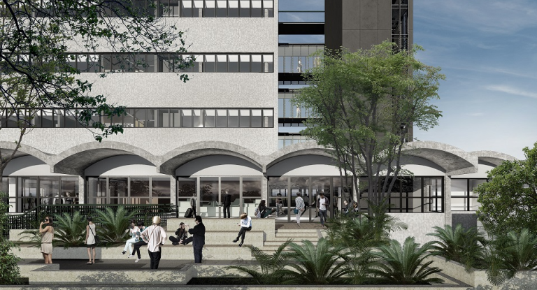 Once ready, the Health Cultural Center will host a library, a living area, exhibitions, and an auditorium. It will be open to the public.