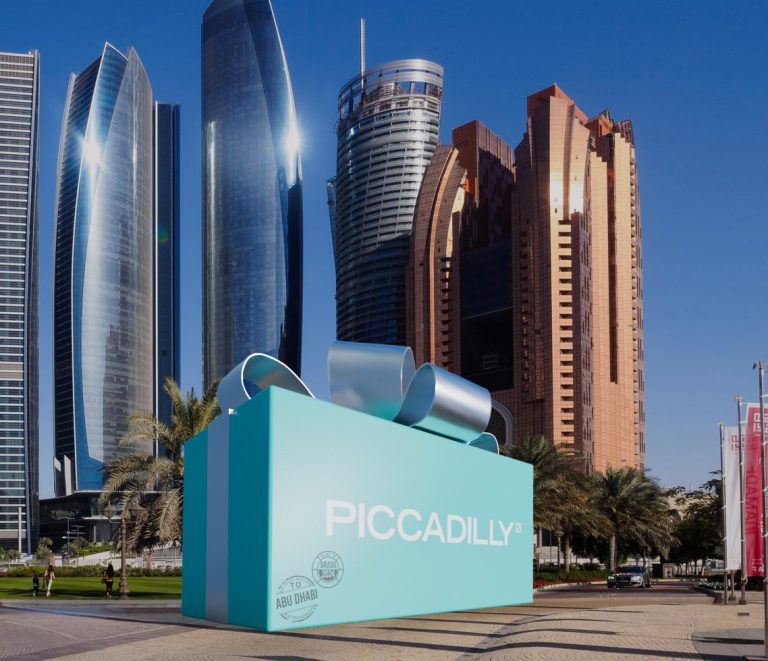 Piccadilly blends real and virtual in shop opening Landmarks of the United Arab Emirates’ capital were chosen to be displayed in Piccadilly’s campaign