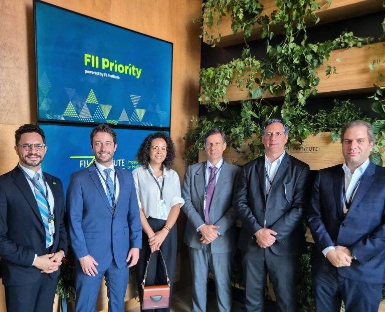 From left to right: Solimeo, Margotti, Baltazar, Mourad, Hannun, and Jafet are in Rio de Janeiro, Brazil, for the FII Priority event
