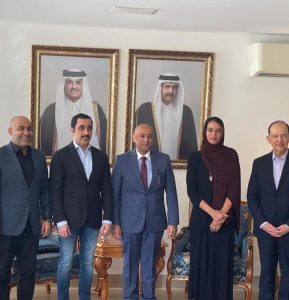 Embaixador do Catar recebe secretário-geral do GCC