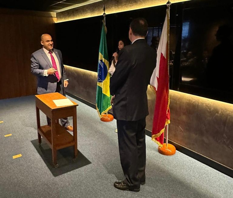 Brazil and Bahrain celebrate 50-year partnership Ambassador Bader Abbas Alhelaibi announced events for the 50th anniversary of bilateral relations