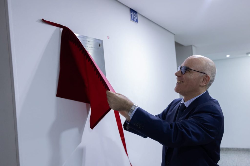 Ministro descerrou placa de inauguração do escritório na avenida Paulista