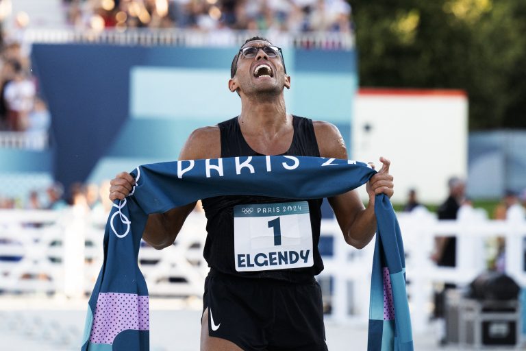 Ahmed Elgendy, do Egito, conquistou medalha de ouro no pentatlo moderno individual masculino