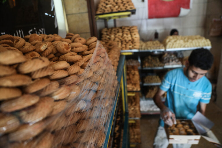 Sweets and biscuits in bakery in Egypt: Sugar a top traded good