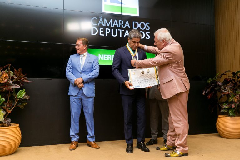 Ambassador Talal Sulaiman Al Rahbi (holding the certificate) said he felt proud and honored by the distinction