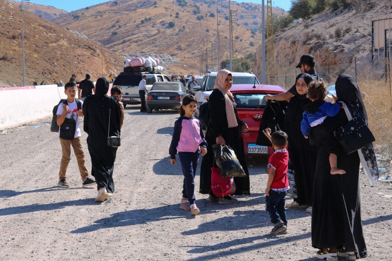People are leaving Lebanon for Syria and Jordan to flee the conflict