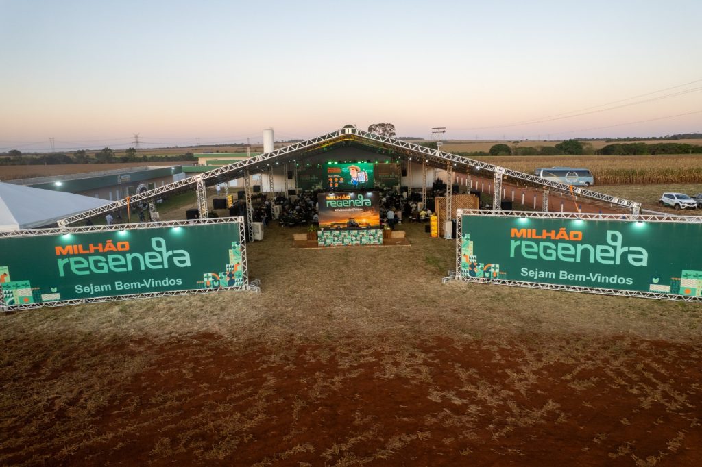 The company hosted an event on regenerative farming