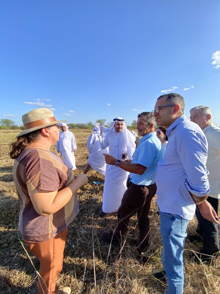 Comitiva árabe conheceu área rural na Bahia