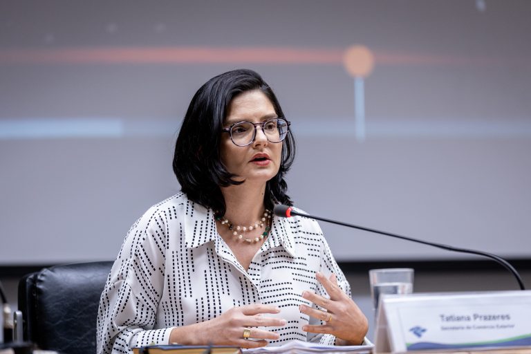 Brasil simplifica importação e economiza R$ 40 bi Tatiana Prazeres falou sobre o assunto em coletiva de imprensa