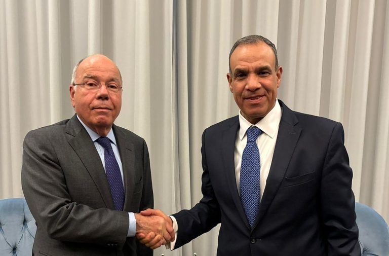 Brasil e Egito: chanceleres colocam G20 na agenda Mauro Vieira (à esq.) e Badr Abdelatty: reunião às margens da cúpula do Brics