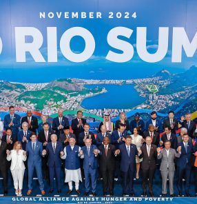 Foto oficial do G20: em declaração final, líderes apresentaram seus compromissos