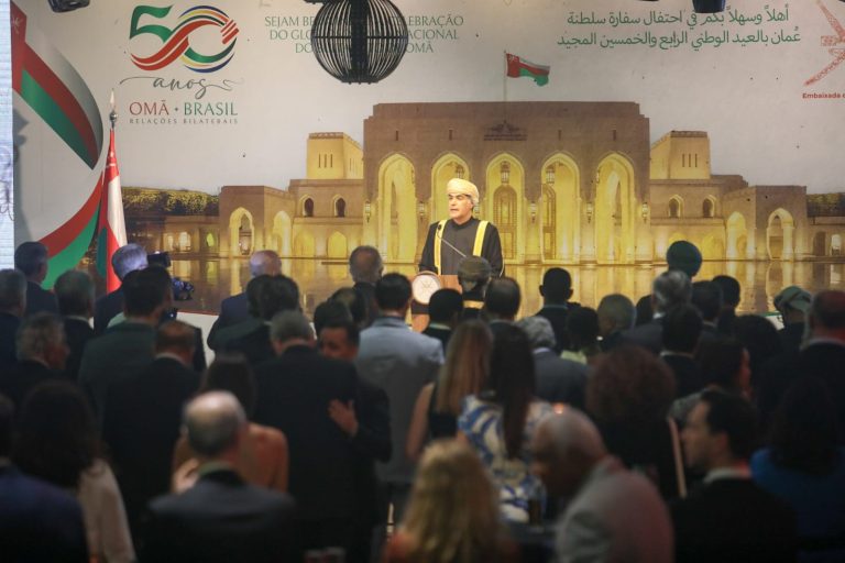 On National Day, Oman seeks business with Brazil Talal Al Rahbi: Ambassador delivered a speech on Oman and the strengthening of its partnership with Brazil