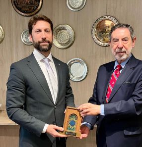 Jallad (à esq.) e Chohfi: para diplomata libanês, proximidade cultural entre os dois países precisa ser explorada nos negócios