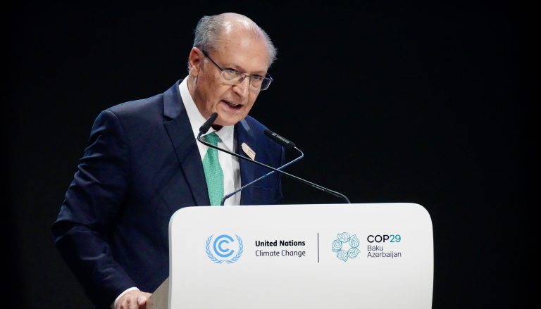 Brazil presents new climate target at COP29 Geraldo Alckmin is representing president Lula at COP29 in Azerbaijan