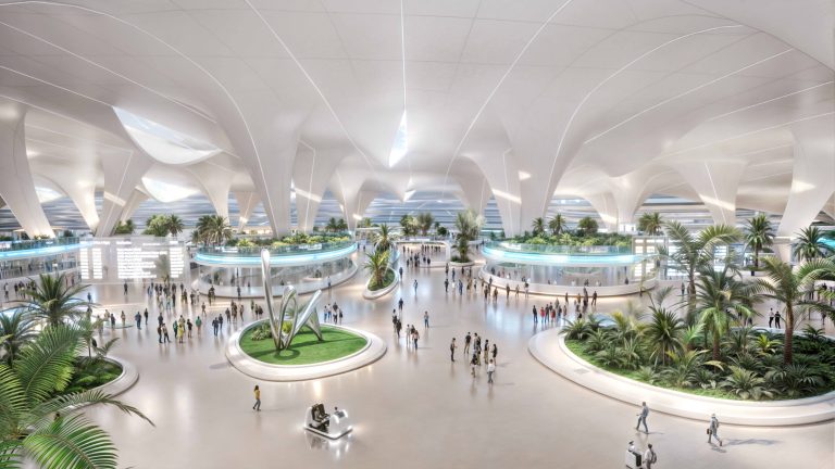 Países árabes impulsionam construção civil Expansão de aeroporto em Dubai: turismo impulsiona demanda por obras nos Emirados