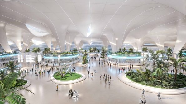 Expansão de aeroporto em Dubai: turismo impulsiona demanda por obras nos Emirados