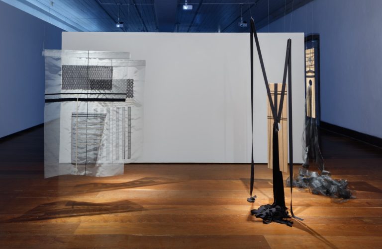 Fabrics feature in artist Filwa Nazer's installation: “Poetic Illuminations” begins world tour in Rio de Janeiro