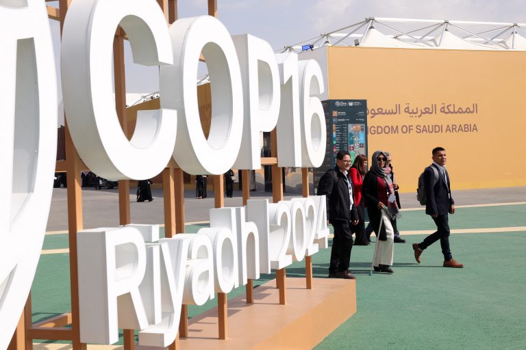 The COP16 takes place from December 2 to 13 in the Saudi capital