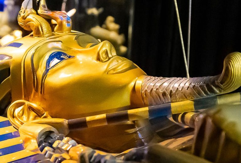 The immersive exhibition will feature replicas of artifacts found in the pharaoh’s tomb