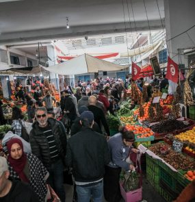 Tunísia registra inflação de 7% em 2024
