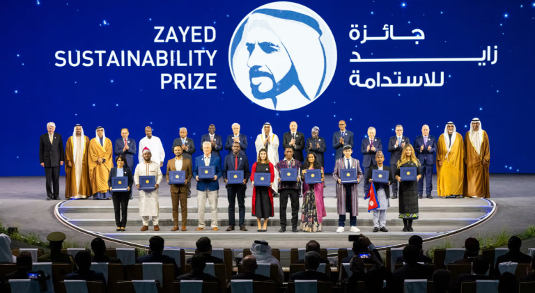 Applications open for Zayed Sustainability Prize Award ceremony for this year's winners: USD 1 million prize in each category