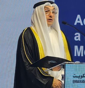 O embaixador do Kuwait, Talal Rashed Almansour citou oportunidades de investimentos em energias renováveis