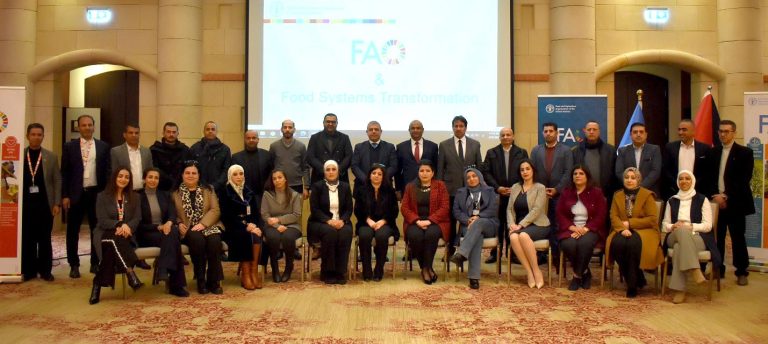 FAO supports Jordan in agricultural improvements The partnership will involve professionals from public institutions in Jordan, as well as the FAO