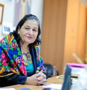 Sonia Nimer: The writer is also a professor at Birzeit University in Palestine