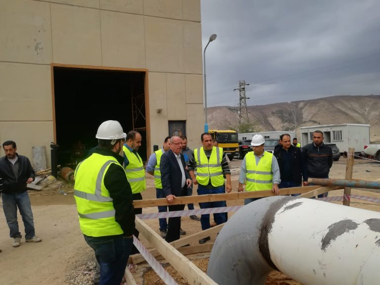 Jordan to modernize water distribution Image of a completed project in the Irbid region: New works will expand the supply