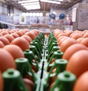Granja de ovos em Cascavel. Foto: Rodrigo Felix Leal/AEN