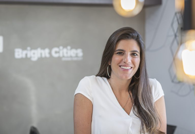 Raquel Cardamone, founder of Bright Cities, is an active participant in the global urban innovation ecosystem