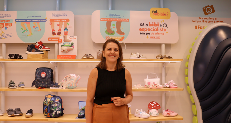 Andrea Kohlrausch é a terceira geração da família fundadora na gestão da Calçados Bibi