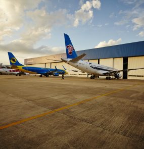 Aviões de passageiros em pátio da Embraer: uma das áreas que poderão se beneficiar da cadeia de suprimentos marroquina