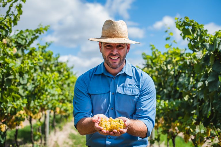 Sexta geração da família no Brasil, Eduardo Valduga faz questão de preservar atividade com as uvas, herdada dos ancestrais italianos
