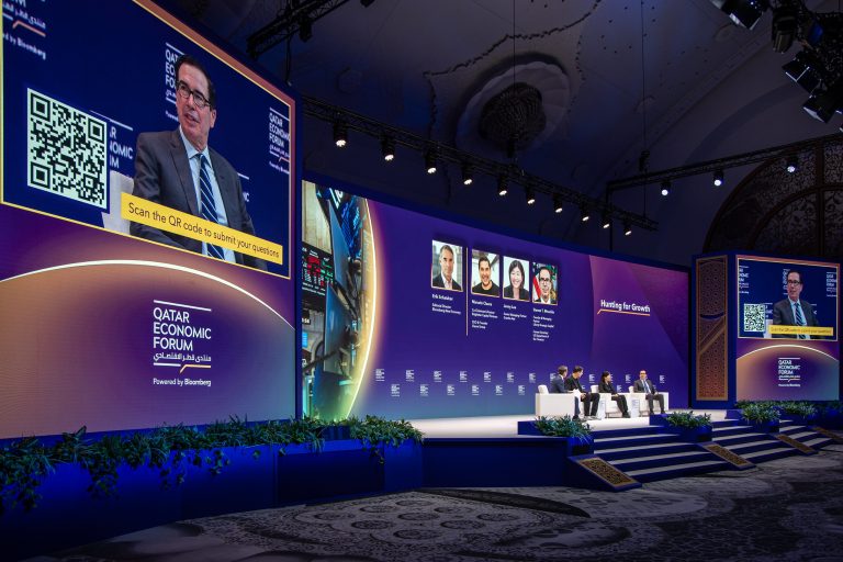 Doha recebeu fórum econômico organizado pela Bloomberg