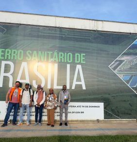 Comitiva de Comores no Aterro Sanitário de Brasília: cooperação técnica para apoiar gestão de resíduos do país árabe