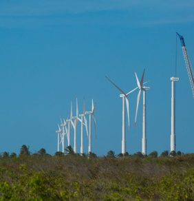 Usina de Energia Eólica (UEE) em Icaraí, no Ceará (CE)