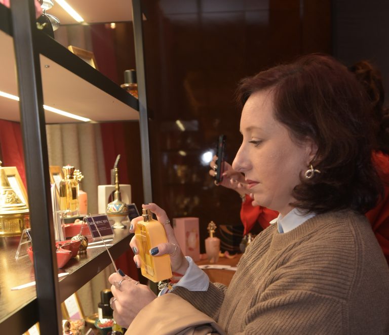 تمكن الضيوف خلال حفل الاطلاق من تجربة منتجات هذه العلامة التجارية