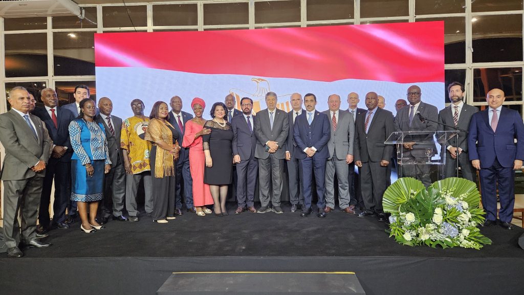 Officials attended the Egyptian celebration in Brasília
